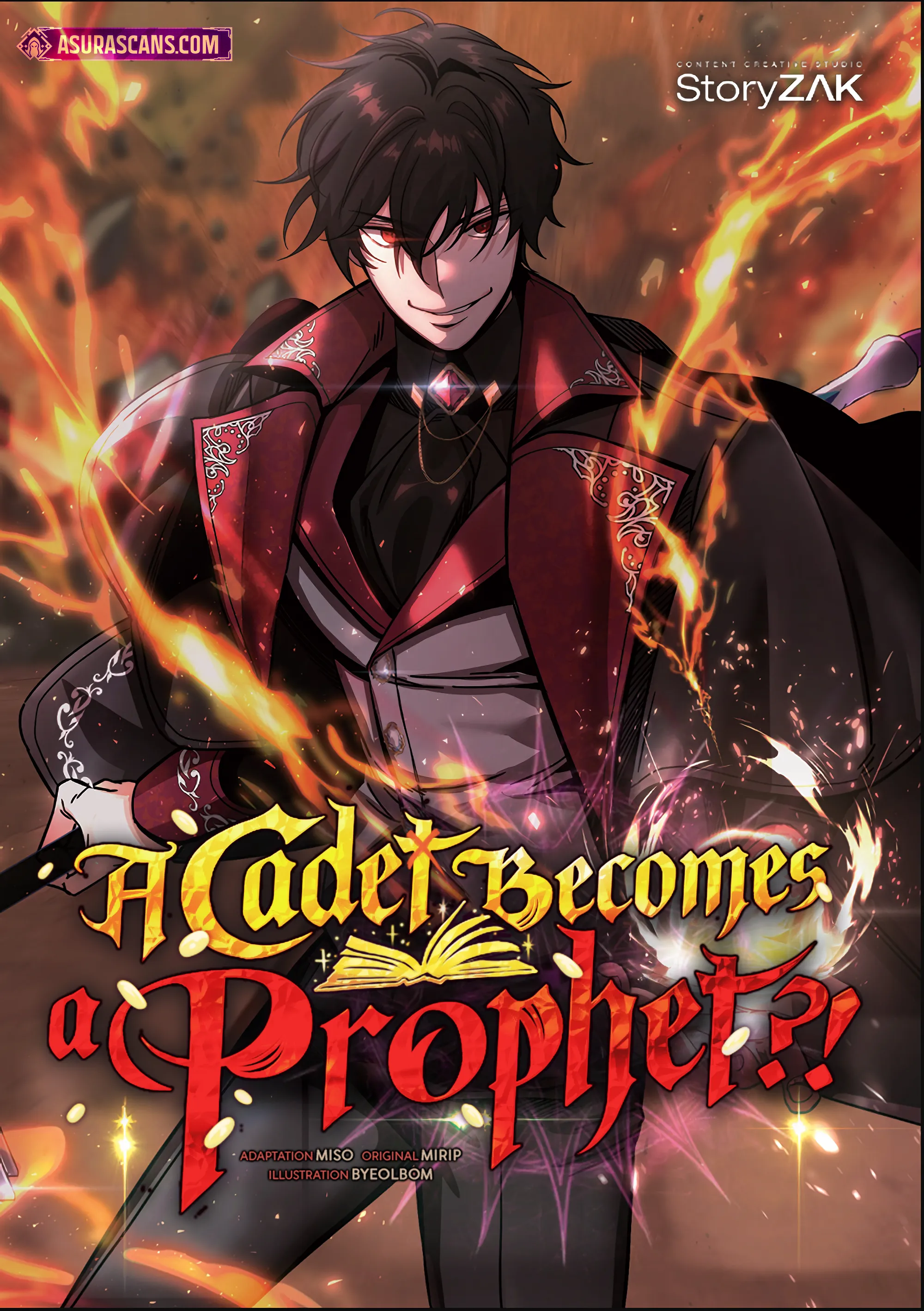 Cover of A Cadet Becomes a Prophet?!