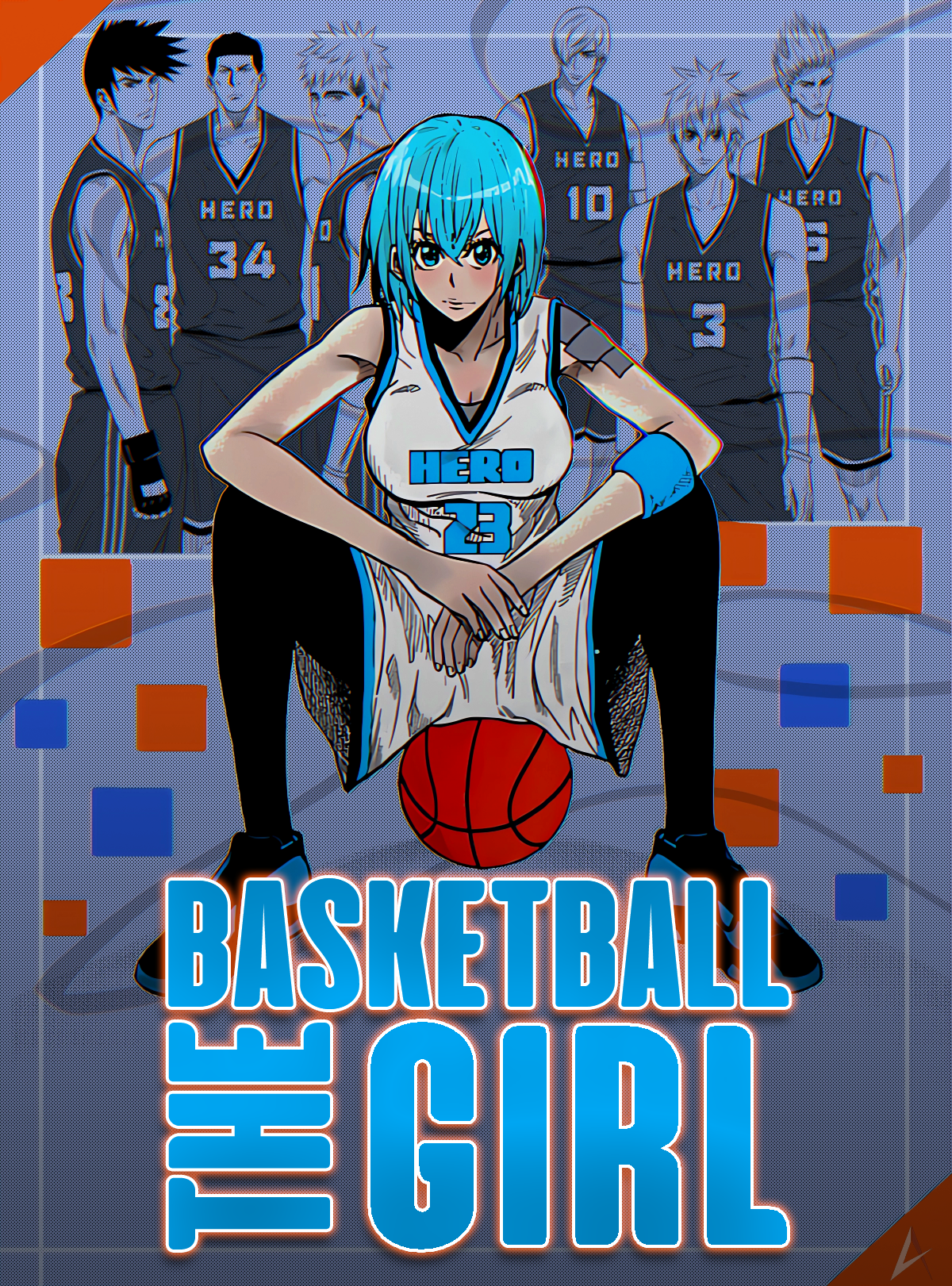Cover of The Basketball Girl