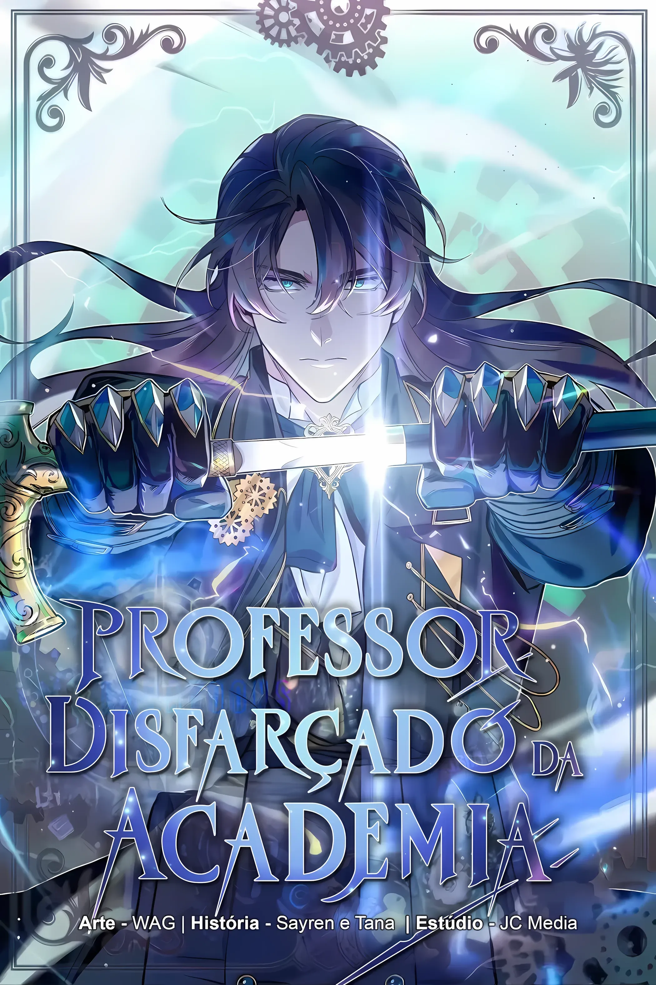 Cover of O Professor Disfarçado da Academia