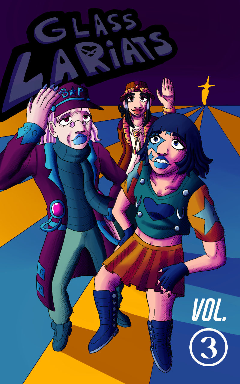 Cover of Jojo's Bizarre Adventure - Glass Lariats (Doujinshi)