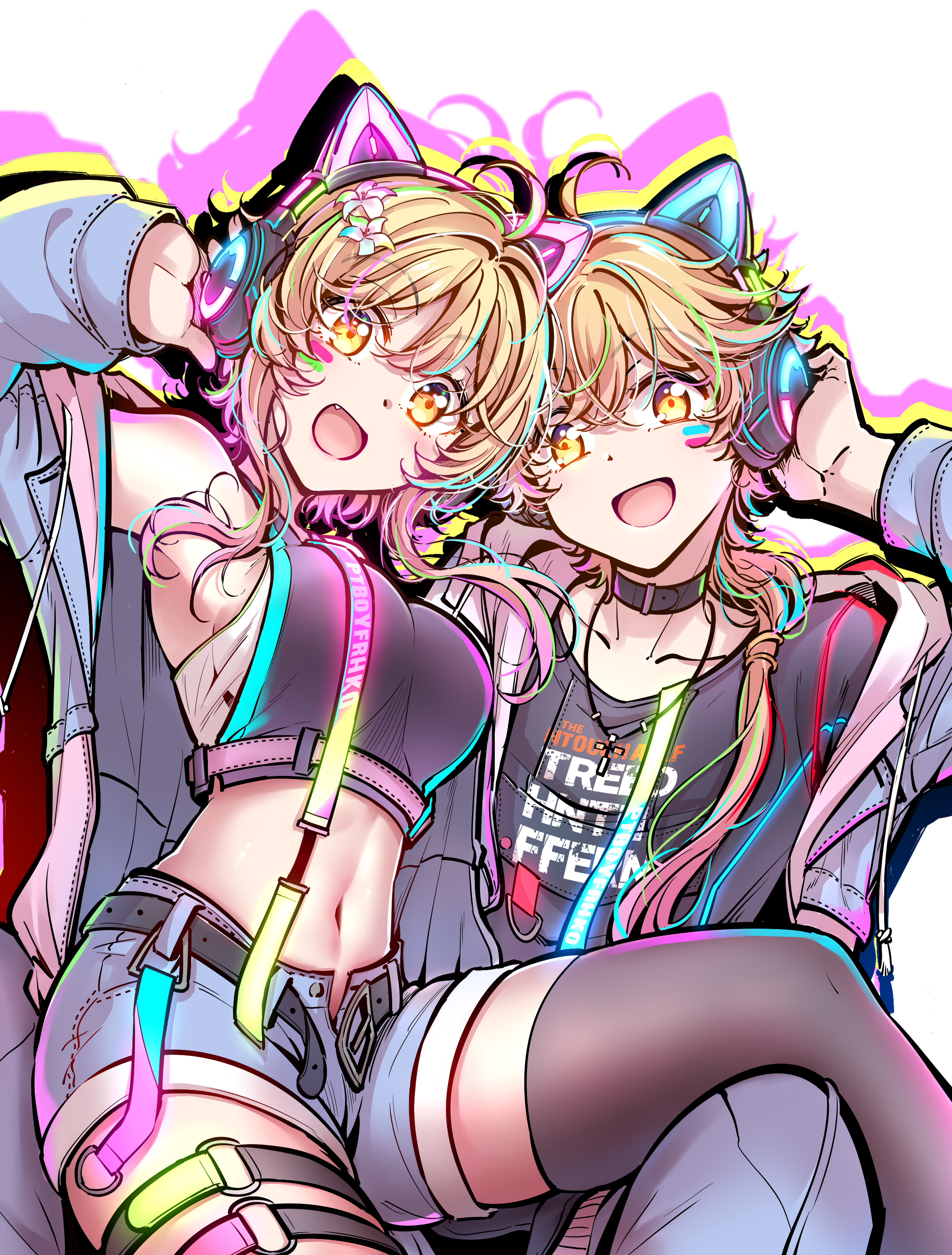 Cover of Genshin Impact - Aether & Lumine's Daily Sibling Life (Doujinshi)