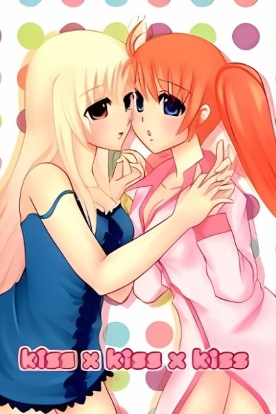 Cover of Mahou Shoujo Lyrical Nanoha dj - Kiss Kiss Kiss