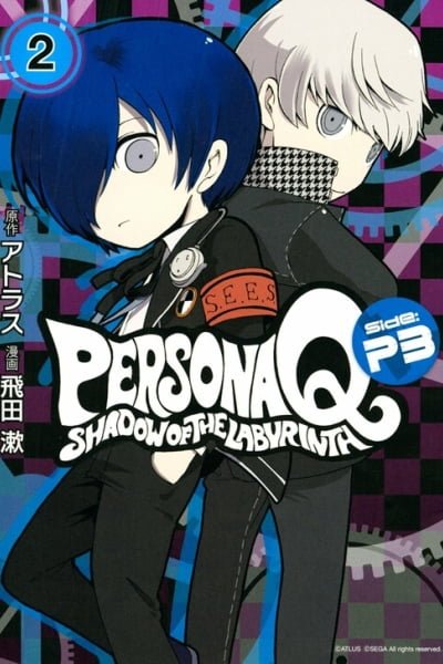 Cover of Persona Q: Shadow of the Labyrinth Side: P3