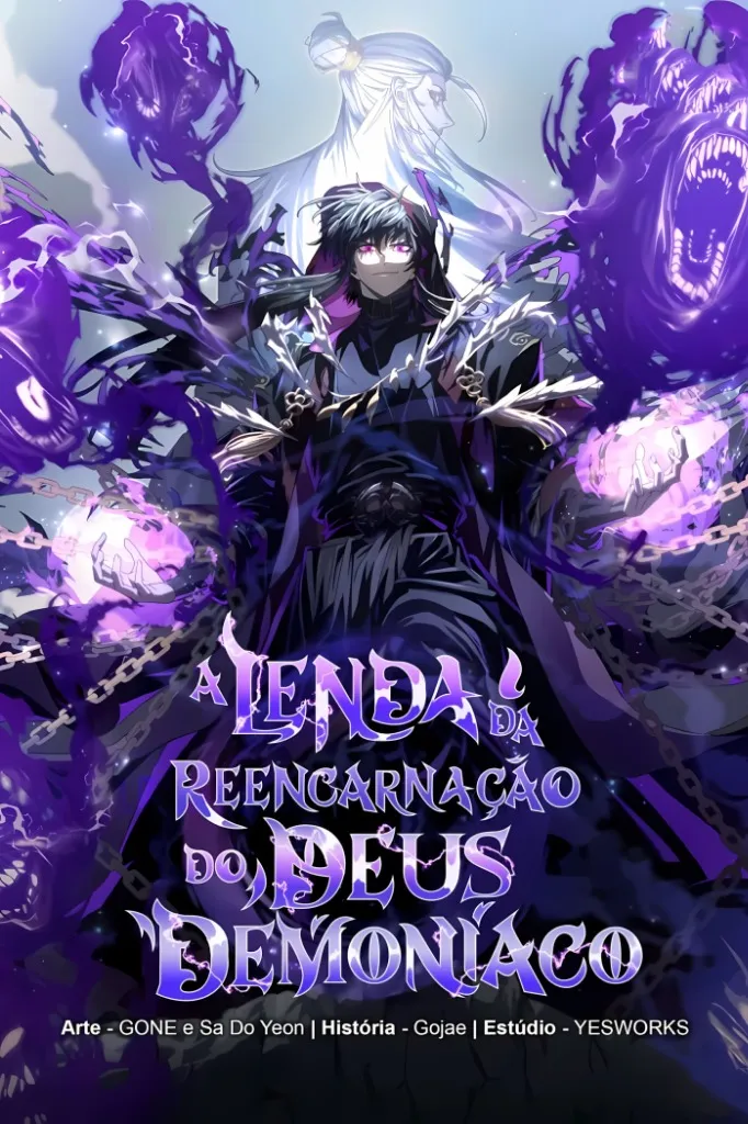 Cover of A Lenda da Reencarnação do Deus Demoníaco