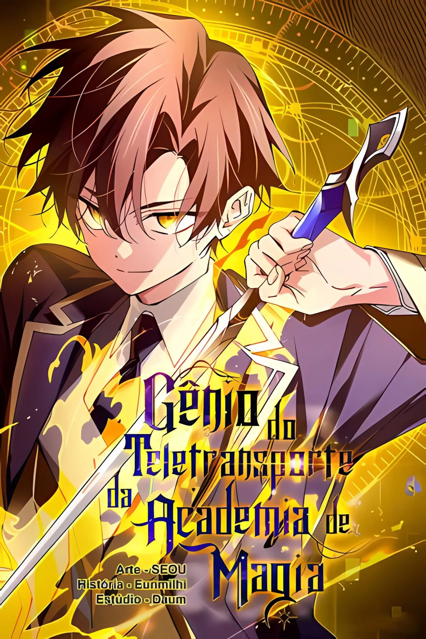 Cover of Gênio do Teletransporte da Academia de Magia