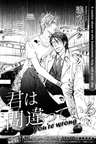 Cover of Kimi wa Machigatteiru