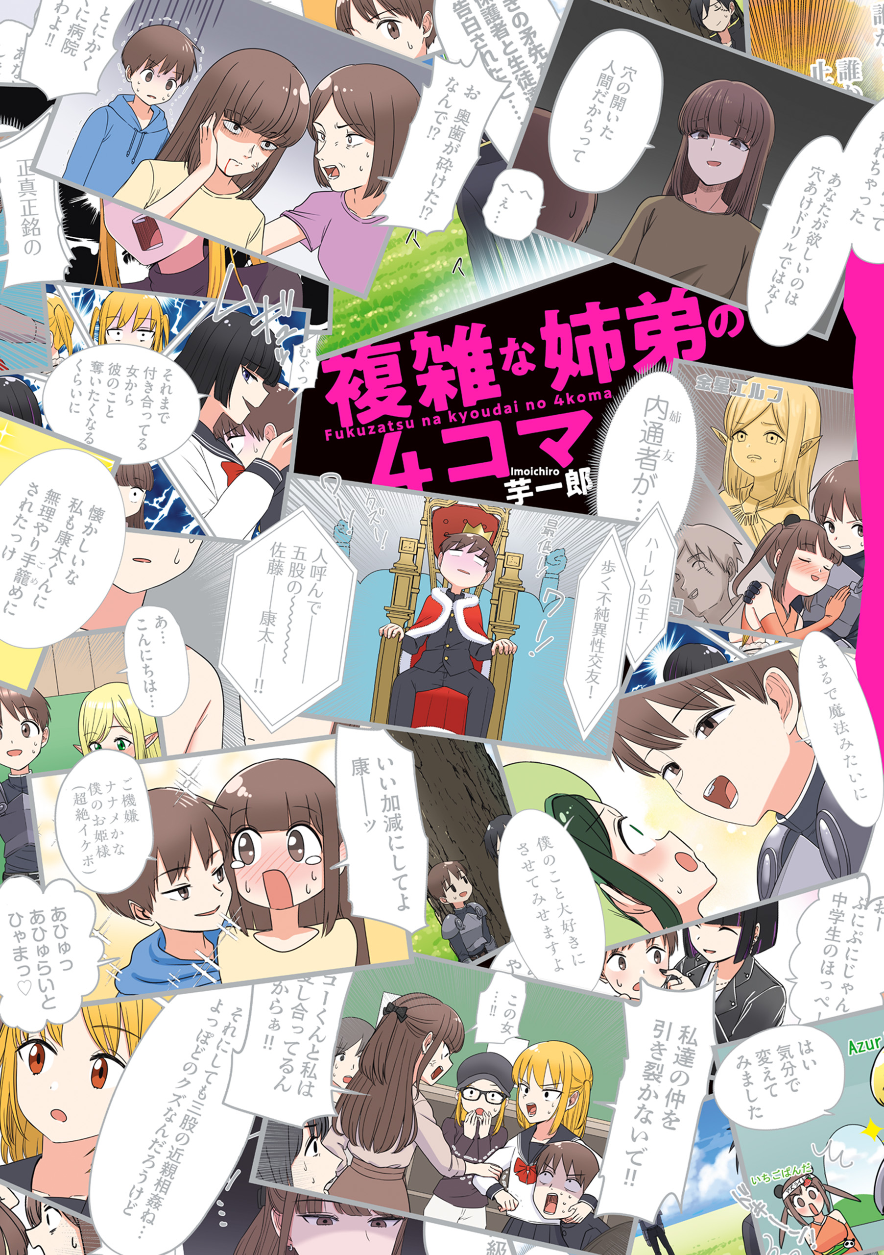 Cover of Fukuzatsu na Kyoudai no 4koma