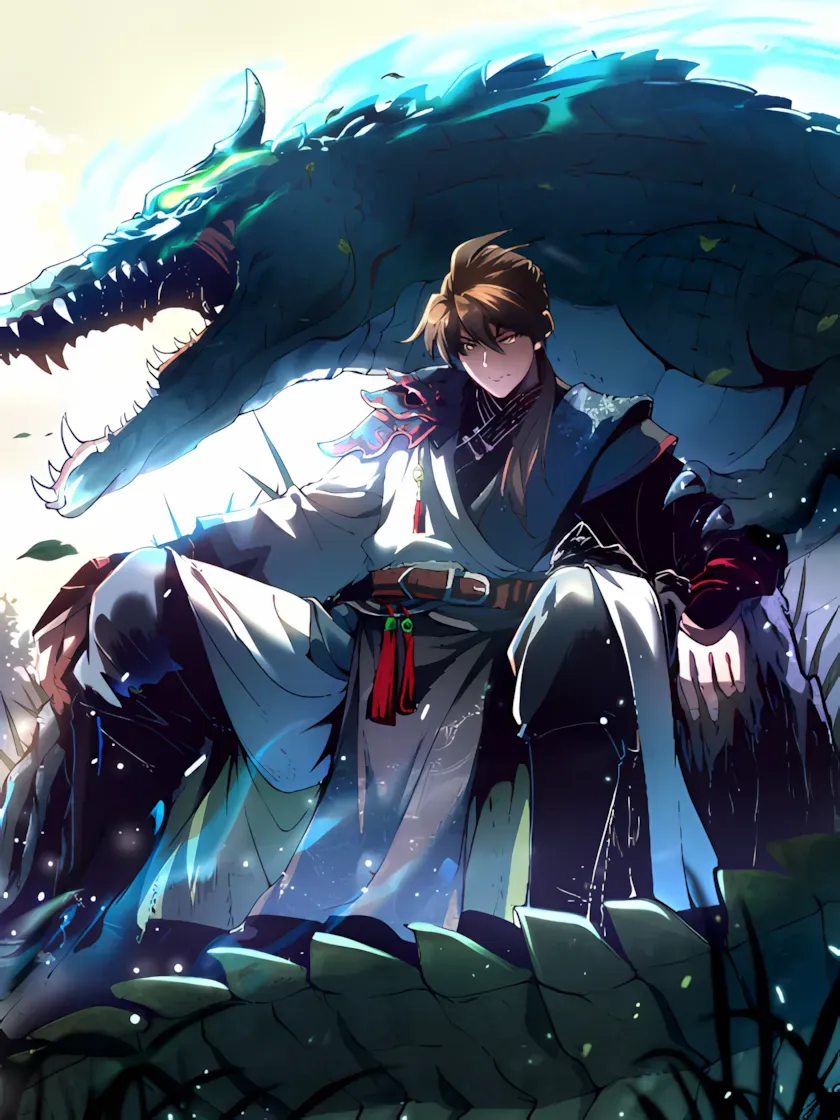 Cover of Se tornando um Deus Através de um Espirito Aquático