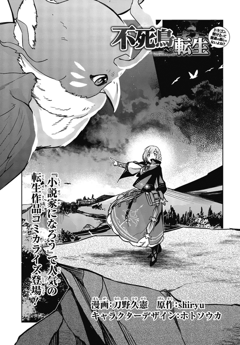 Cover of Reborn as a Phoenix: A Normal Bird Can't Beat a Dragon, Right?