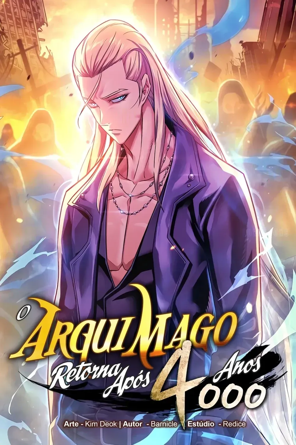 Cover of O Arquimago Retorna Após 4000 Anos