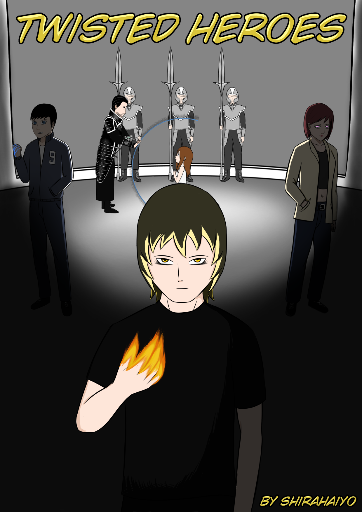 Cover of Twisted Heroes
