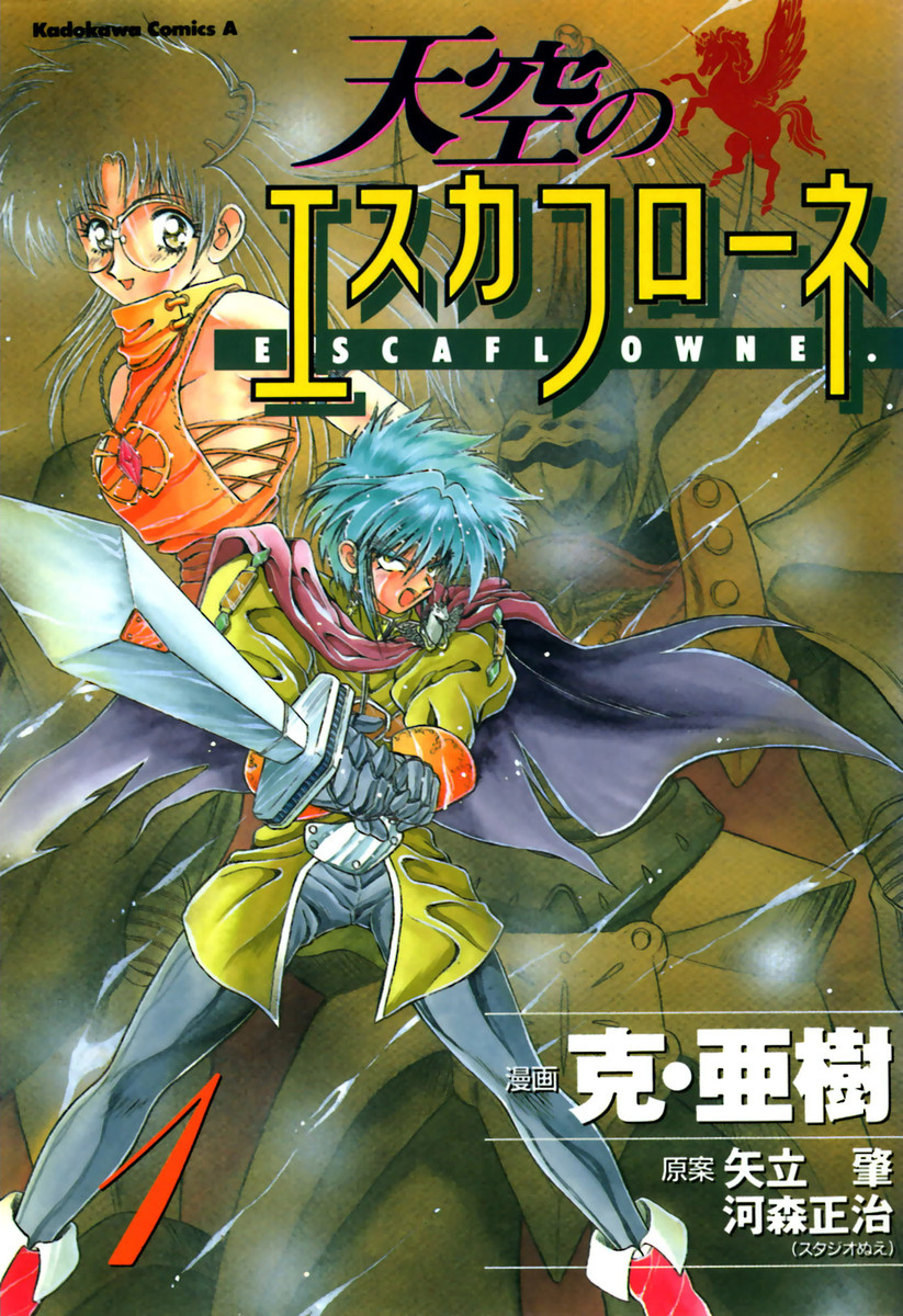 Cover of The Vision of Escaflowne
