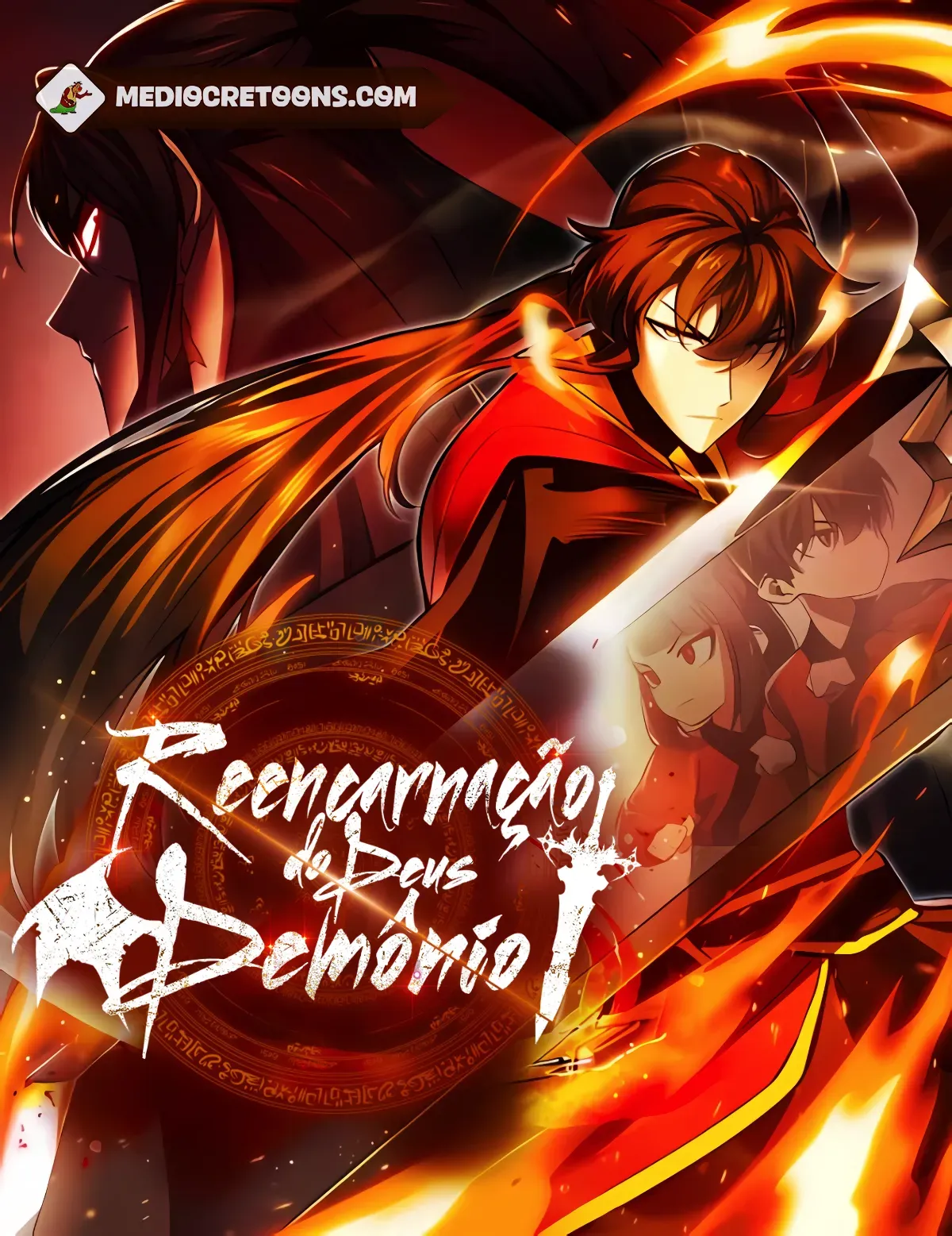 Cover of Reencarnação do Deus Demônio