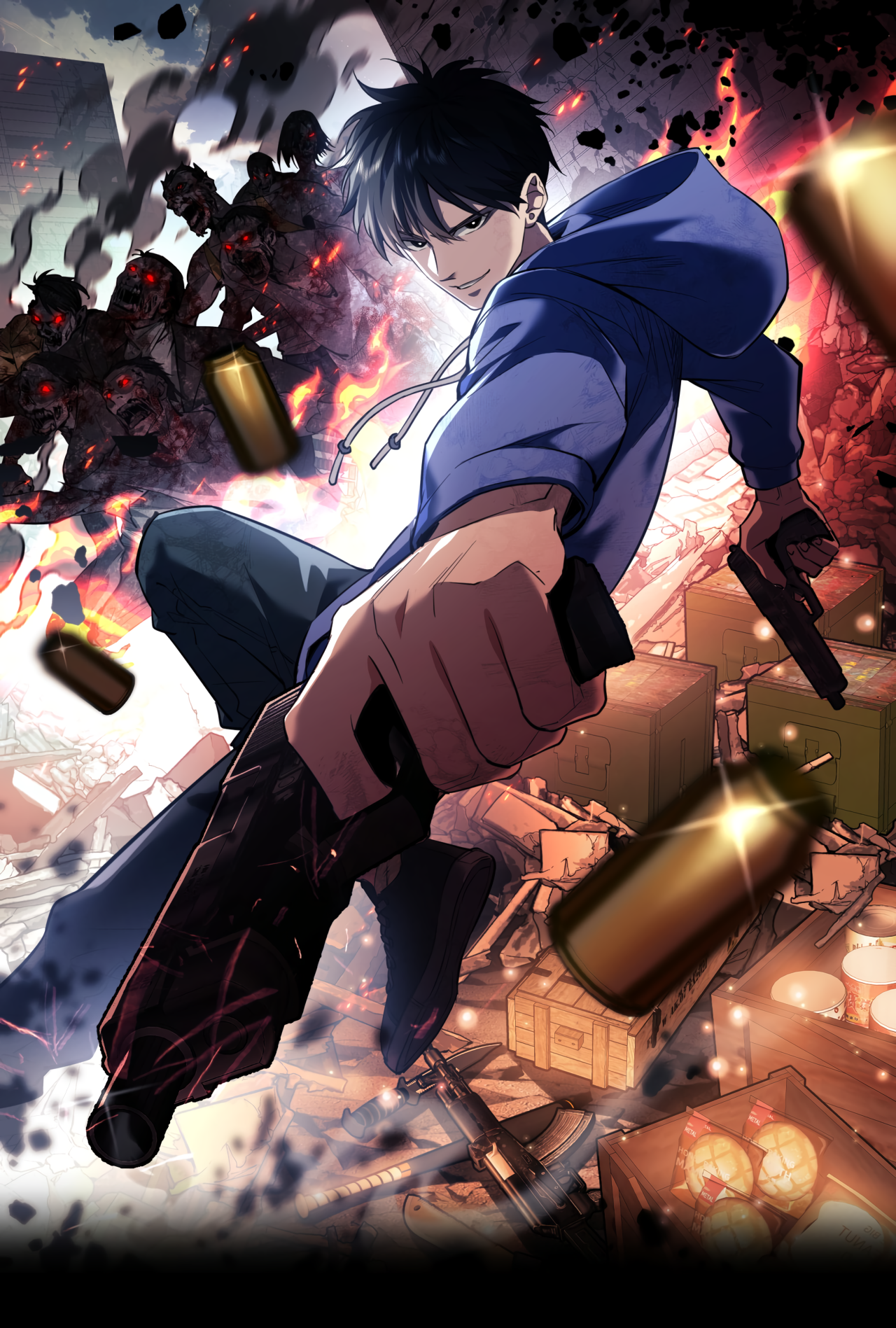 Cover of Rebirth in the End Times: I Reached the Top by Opening Boxes