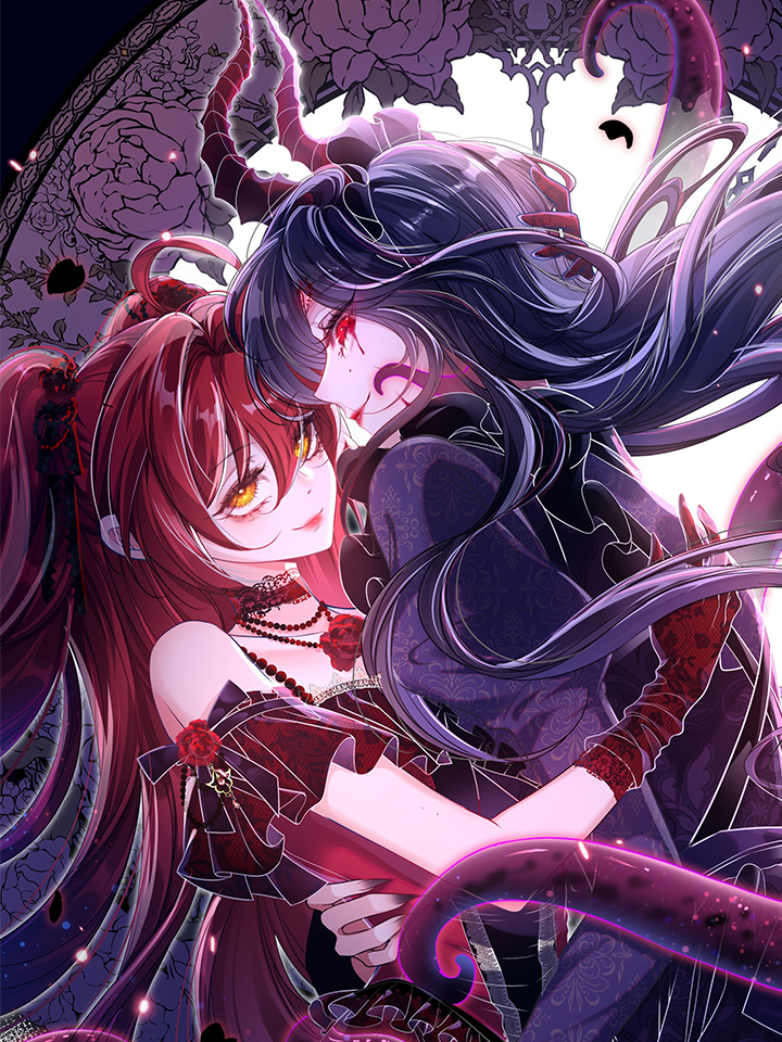 Cover of The Demon Maid Only Wants to Be Bullied by the Villainess Noble Lady