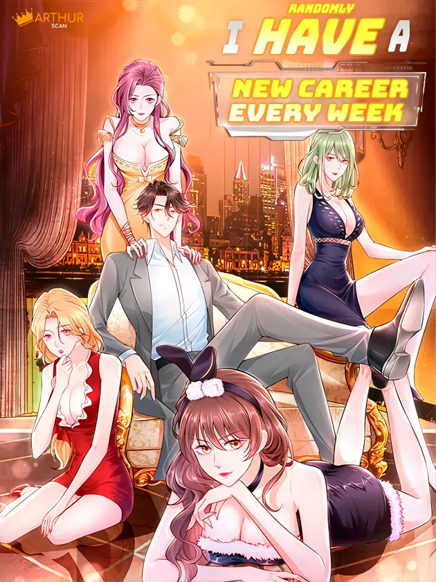 Cover of Eu Ganho uma Nova Profissão Aleatoriamente Toda Semana