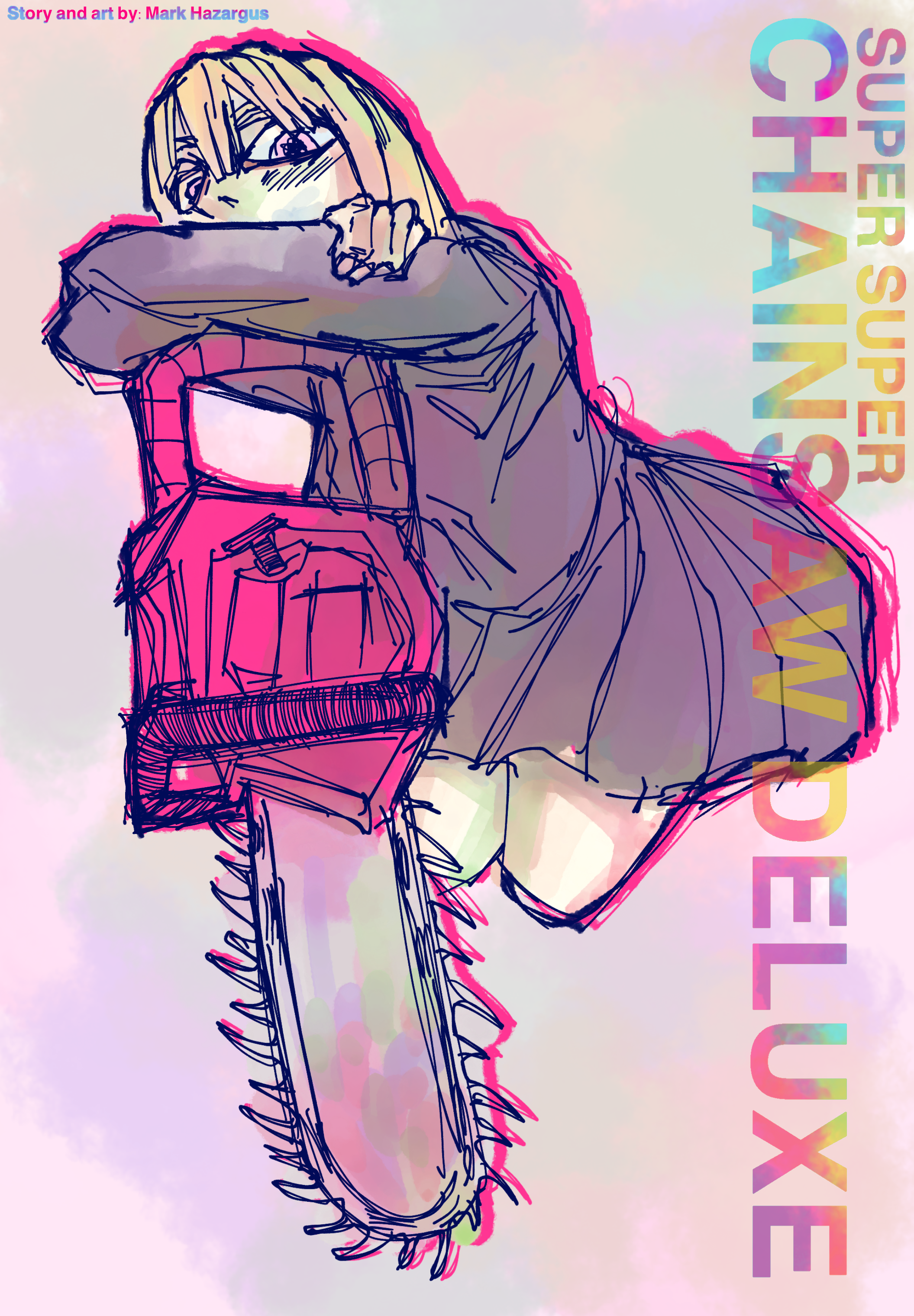 Cover of SUPER SUPER CHAINSAW DELUXE