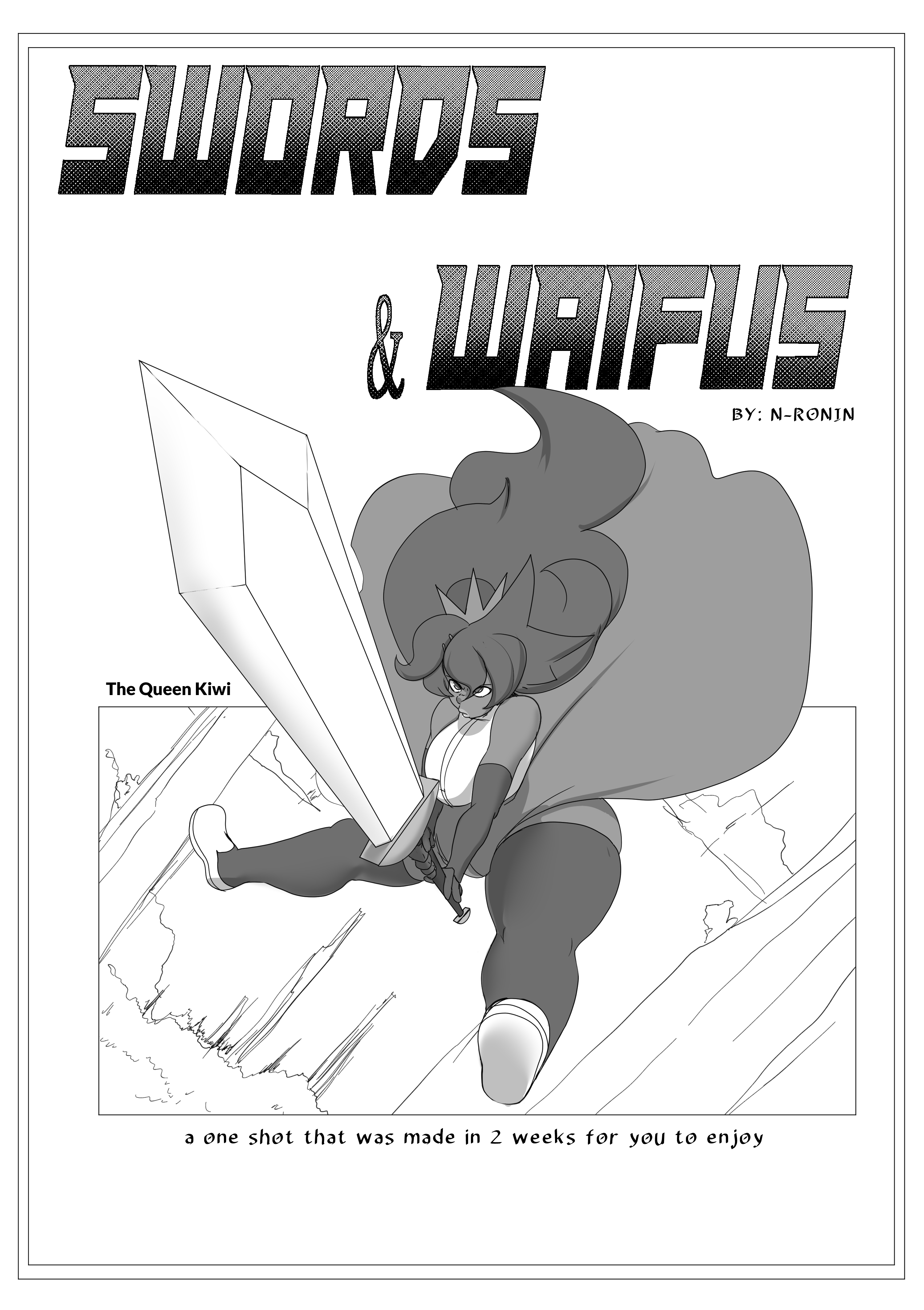Cover of swords & waifus